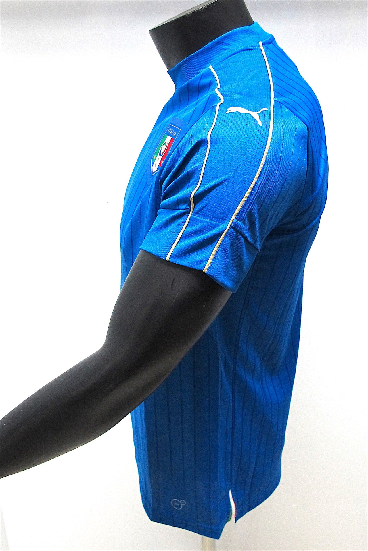 PUMA prima maglia ufficiale bimbo ITALIA modello 748833-01 colore AZZURRO EUROPEO 2016 - dodo.club - 3