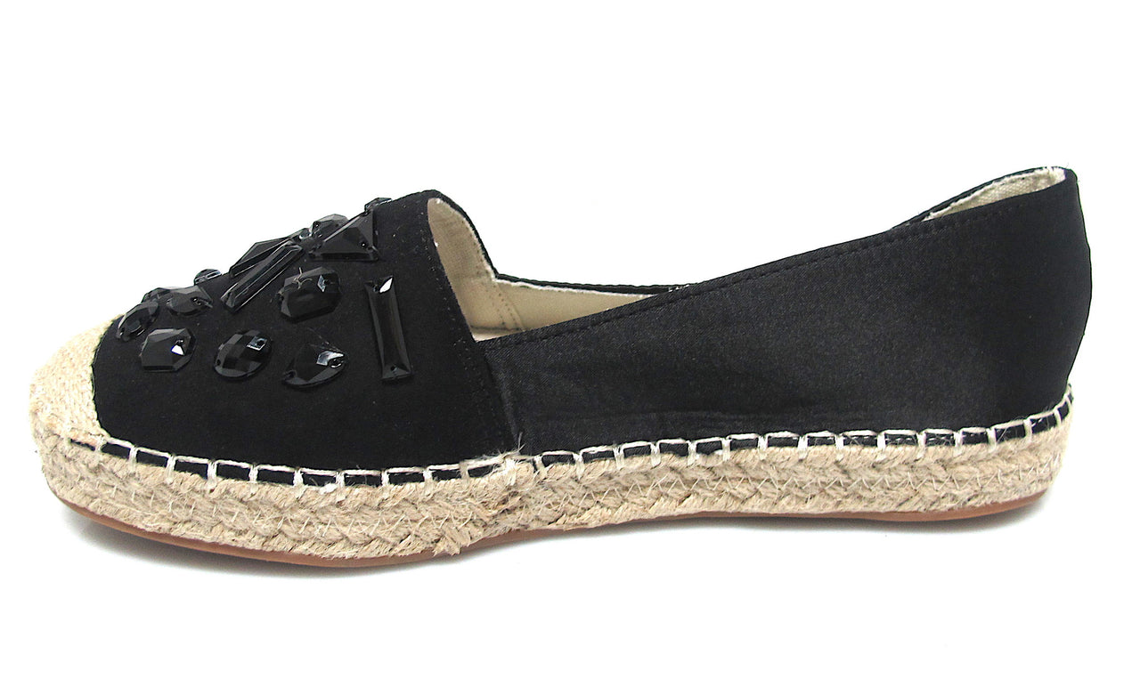 CITY espadrillas/ballerine donna modello ES0008 colore NERO estate 2016 - dodo.club