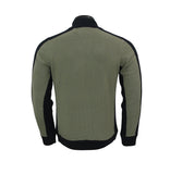 AERONAUTICA MILITARE maglione uomo zip 212MA1325L435 94194 VERDE inverno 2021