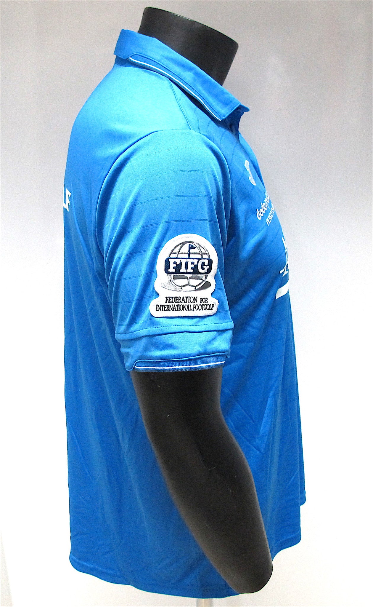 FOOTGOLF ITALIA polo ufficiale da gioco colore AZZURRO - dodo.club - 3