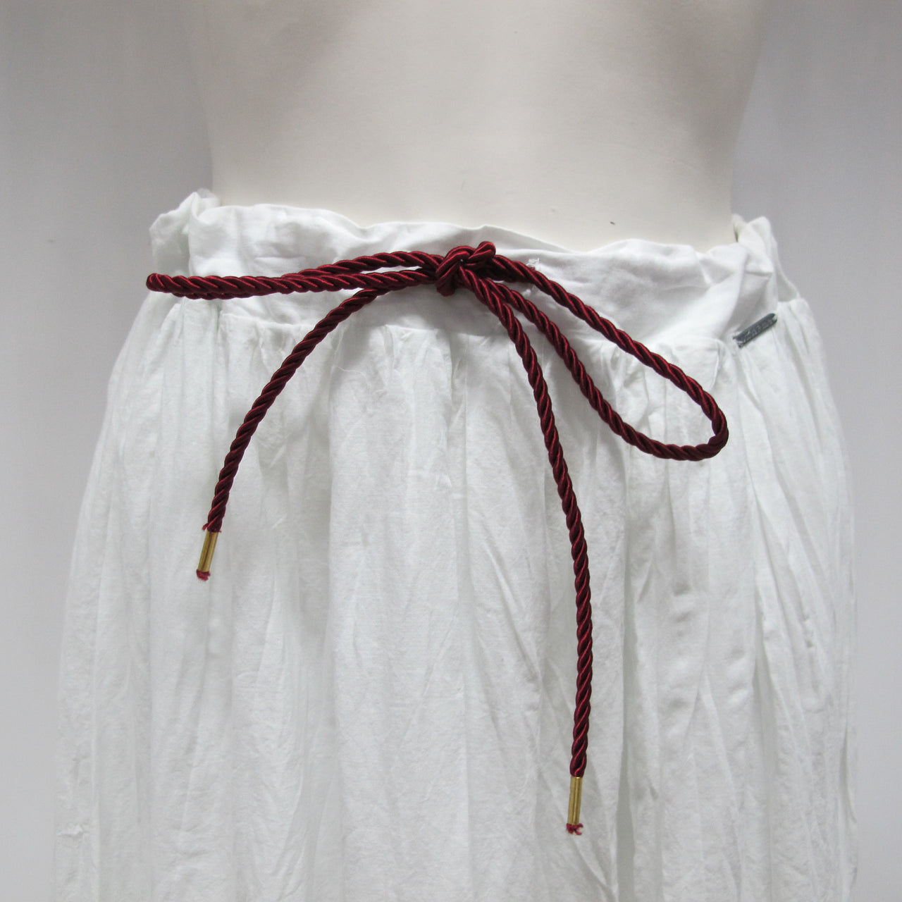 OTTOD'AME gonna donna "folk" modello DN5105 colore BIANCO/MULTICOLOR estate 2014 - dodo.club - 4