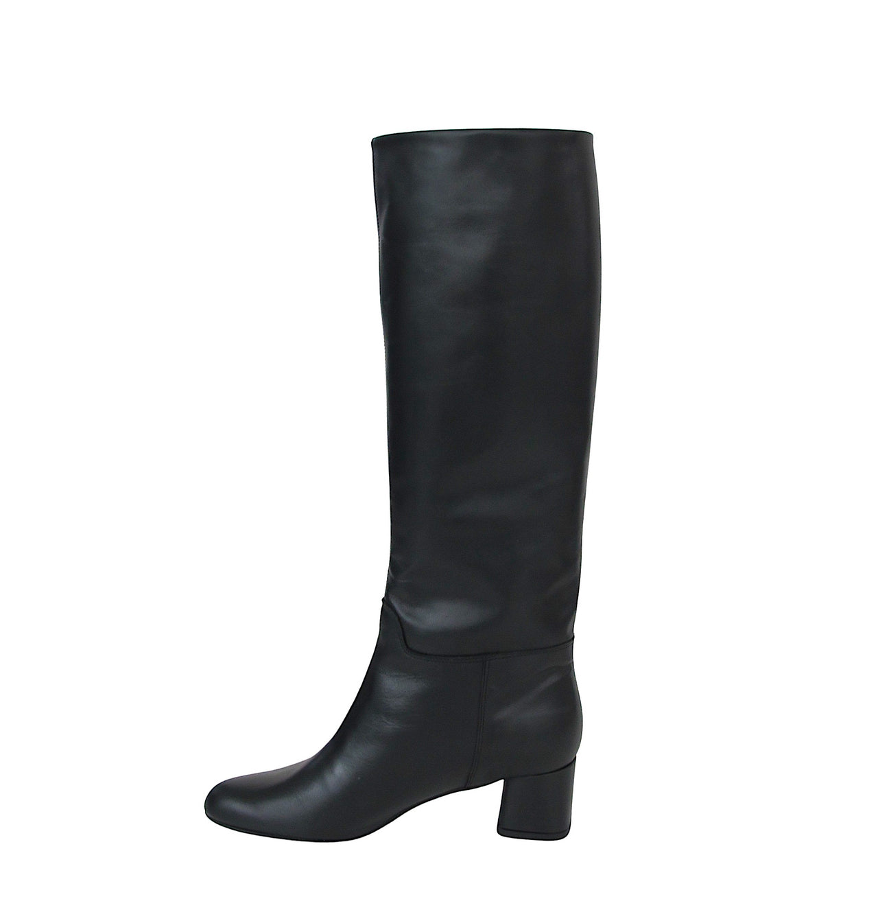 CRISTINA MILLOTTI stivali alti donna tacco 50 220AR6005 VITELLO NERO inverno 2021