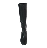 Thumbnail for CRISTINA MILLOTTI stivali alti donna tacco 50 220AR6005 VITELLO NERO inverno 2021