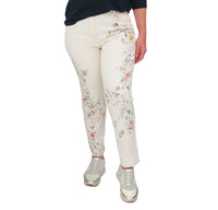 Thumbnail for PENNYBLACK pantaloni donna slim fantasia LUINO 31310722 3 PANNA estate 2022