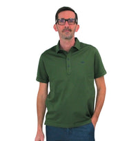 Thumbnail for HARMONT & BLAINE polo uomo collo camicia LRH052 020455 629 VERDONE estate 2022