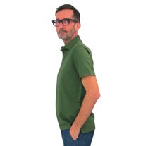 Thumbnail for HARMONT & BLAINE polo uomo collo camicia LRH052 020455 629 VERDONE estate 2022