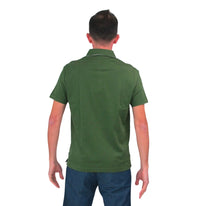 Thumbnail for HARMONT & BLAINE polo uomo collo camicia LRH052 020455 629 VERDONE estate 2022