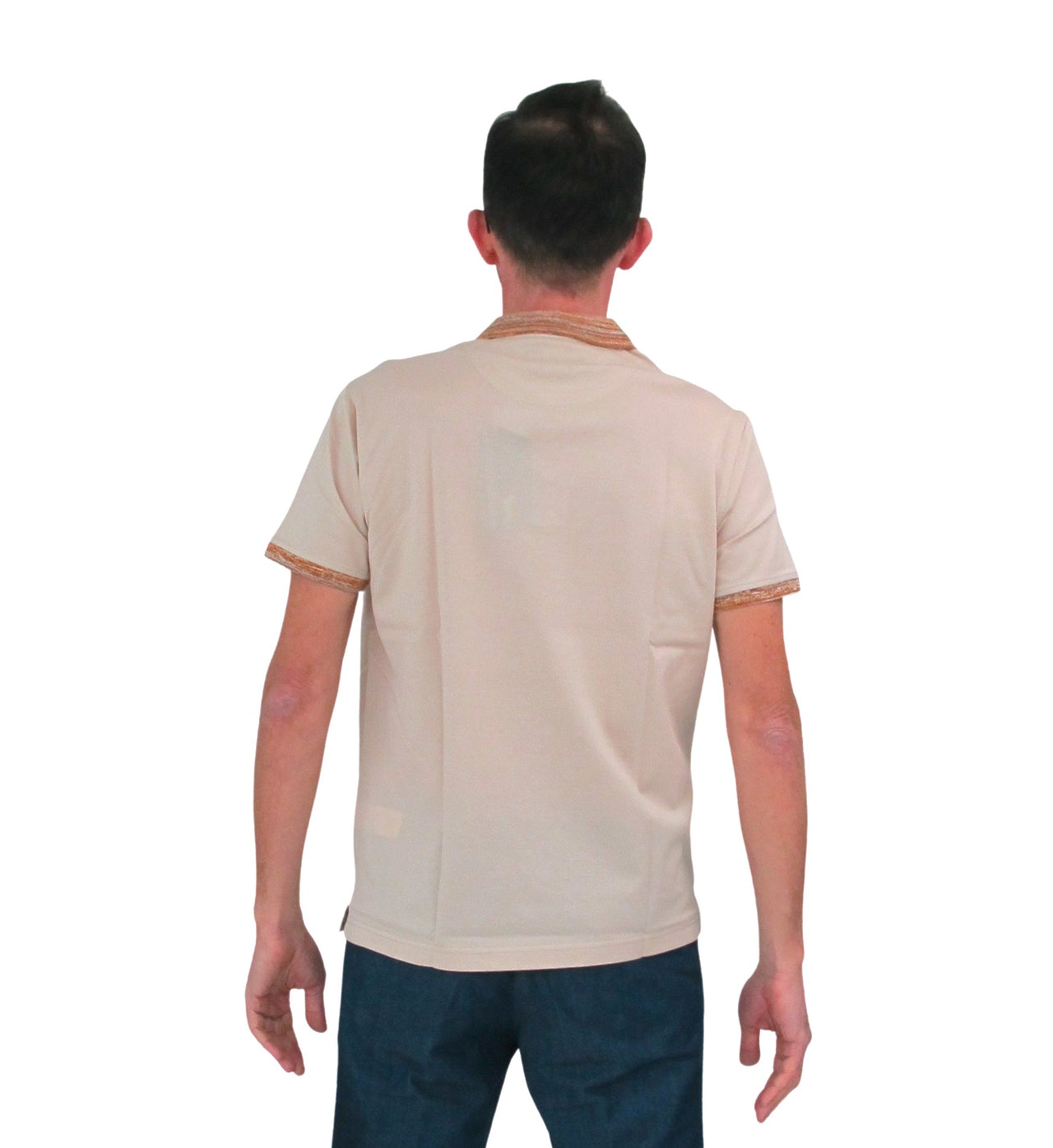 HARMONT & BLAINE polo uomo cotone LRH274 021067 218 BEIGE estate 2022