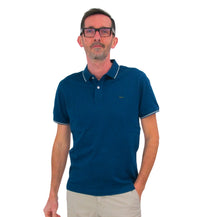 Thumbnail for HARMONT & BLAINE polo uomo manica corta LNH032 020862 808 BLU estate 2022