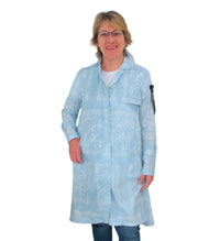 Thumbnail for PEUTEREY giubbino donna trench leggero KAKI PED422001181762 CELESTE estate 2022