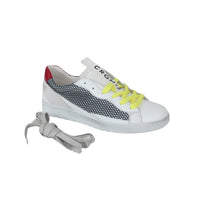 Thumbnail for CROMIER scarpe sneaker uomo C6V0185 SPIDERBLACK TECNO GOMMA BIANCO estate 2022