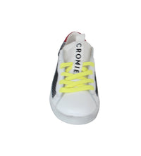 Thumbnail for CROMIER scarpe sneaker uomo C6V0185 SPIDERBLACK TECNO GOMMA BIANCO estate 2022