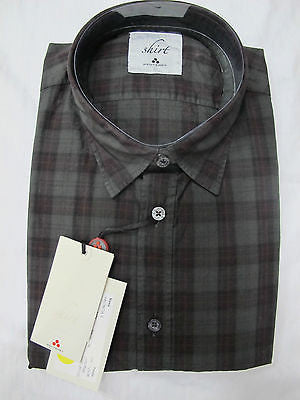 PEUTEREY camicia uomo mod.VALENCIA IT col.VERDONE/BORDEAUX tg.2XL inverno 2012 - dodo.club
