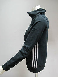 Thumbnail for ADIDAS felpa donna con zip art.3SA KNIT SUIT col.NERO/BIANCO tg.44 inverno 2011 - dodo.club