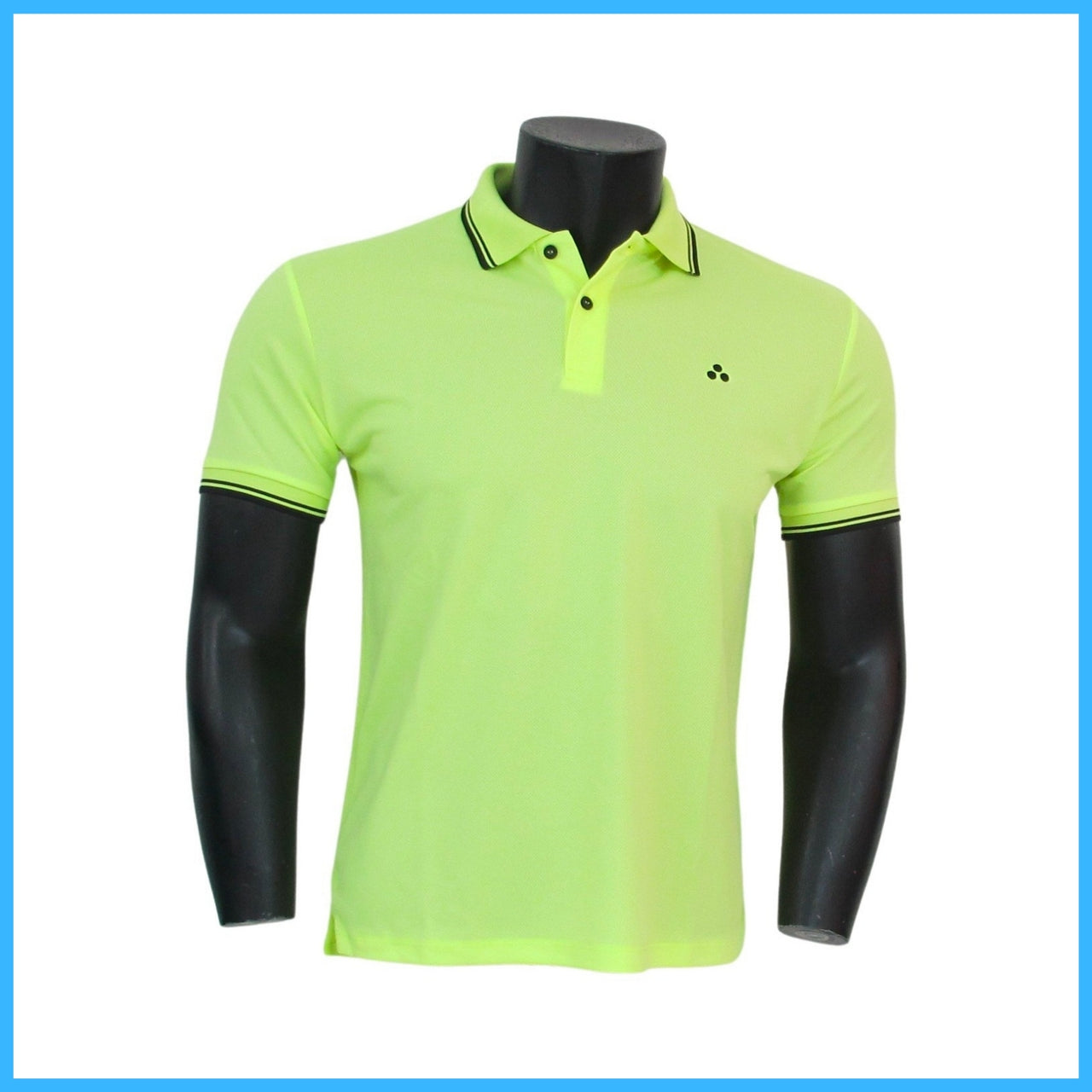 PEUTEREY polo uomo manica corta BENI PEU394399012083 530 GIALLO FLUO estate 2022