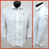 NAPAPIJRI camicia uomo m/lunga GOODSIRE N0YG9GM38 colore BIANCO estate 2017