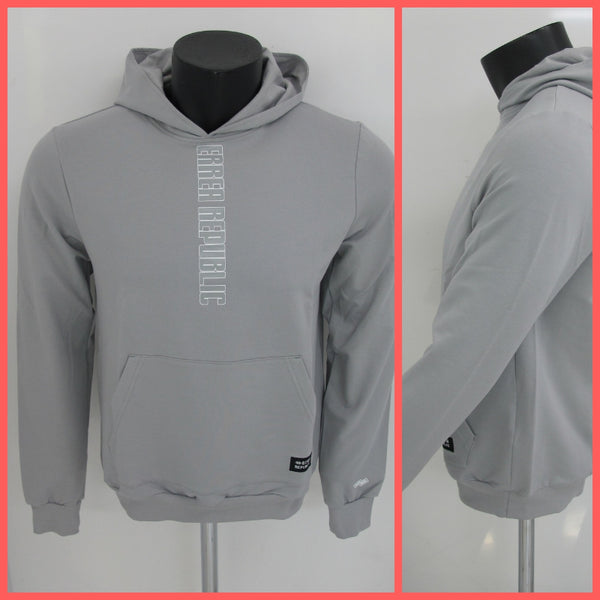 ERREA' REPUBLIC felpa uomo cappuccio TREND R17G0K0Z00110 colore GRIGIO estate 2018