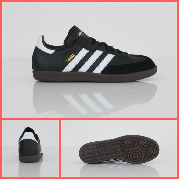 ADIDAS scarpe calcetto indoor SAMBA 019000 colore NERO/BIANCO luglio 2019