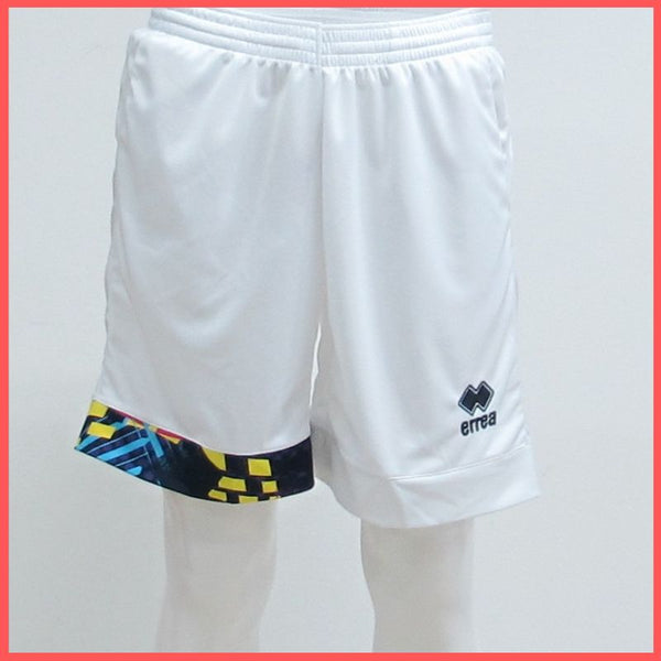 ERREA' bermuda uomo padel PATROS AD GP0H0Z00010 BIANCO MULTICOLOR estate 2022
