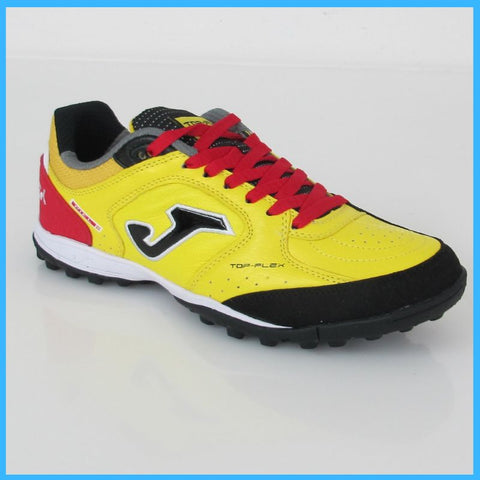 JOMA scarpe calcetto turf TOP FLEX 2228 TOPS2228TF GIALLO ROSSO febbraio 2022