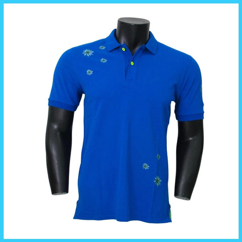 SHOCKLY polo uomo cotone manica corta POLO DAISY 6X4215 BLUE AZZURRO estate 2023