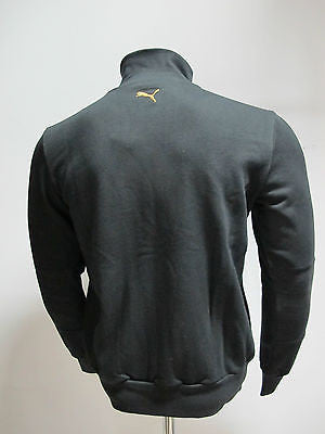 PUMA felpa uomo con zip mod.807102 col.nero tg.S inverno 2010 - dodo.club
