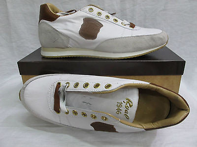 RYAL scarpe uomo "SNEAKERS" modello ITALY colore BIANCO SPAZZOLATO estate 2014 - dodo.club - 1