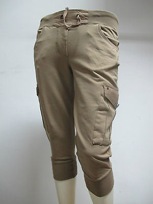 AERONAUTICA MILITARE pantaloni 3/4 donna modello PF373DF101 colore BEIGE TG.S estate 2012 - dodo.club - 1