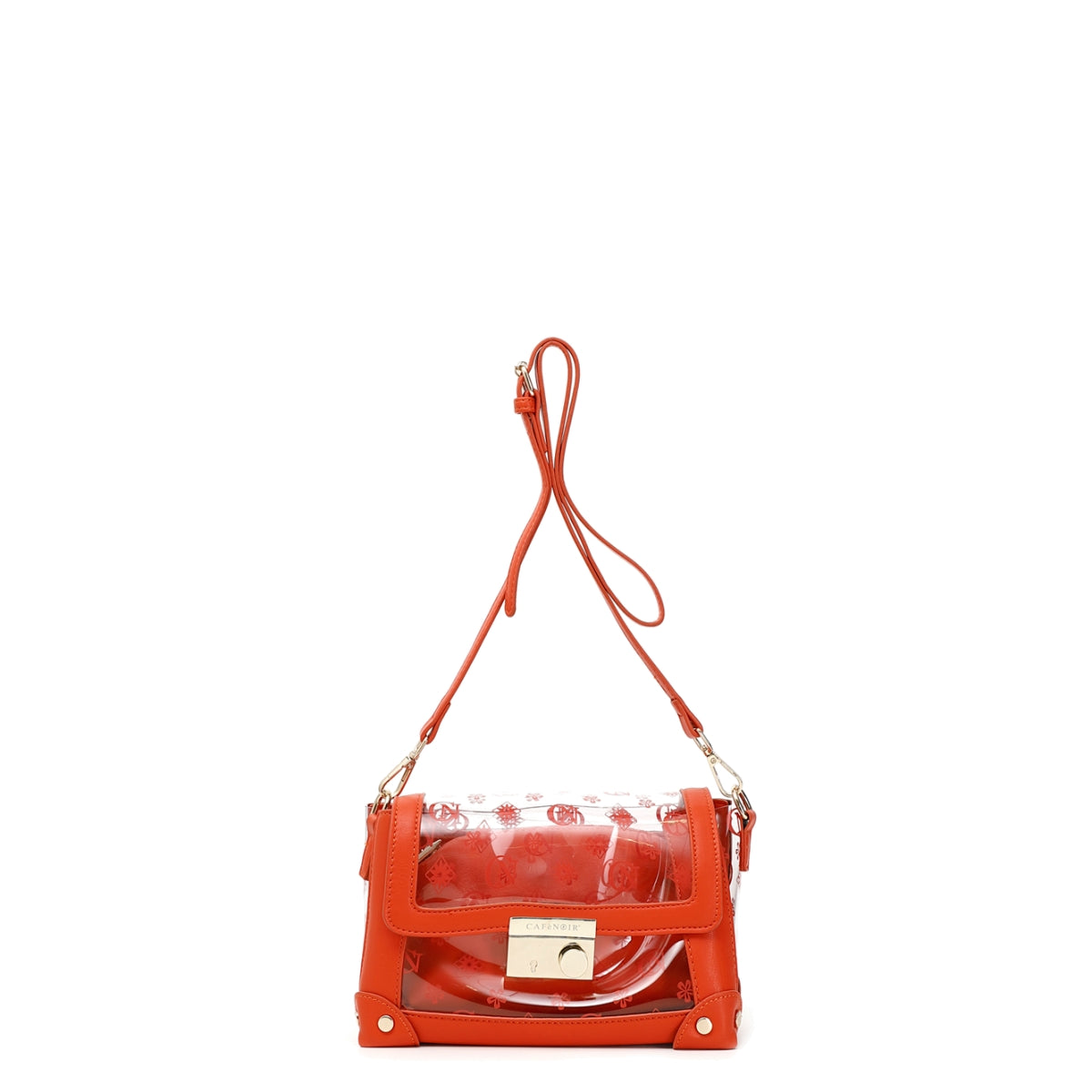 CAFèNOIR borsa donna mini bag pvc stampato C3JV0002 R006 PAPRIKA estate 2021