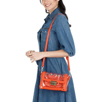 Thumbnail for CAFèNOIR borsa donna mini bag pvc stampato C3JV0002 R006 PAPRIKA estate 2021