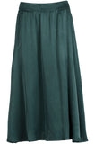 CAFèNOIR gonna donna lunga liscia svasata C7JO0003 G010 VERDE inverno 2021