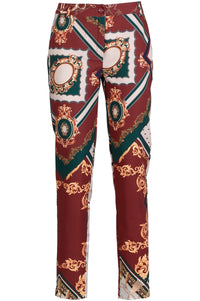 Thumbnail for CAFèNOIR pantaloni donna fantasia C7JP0018 S024 MULTIFOULARD inverno 2021