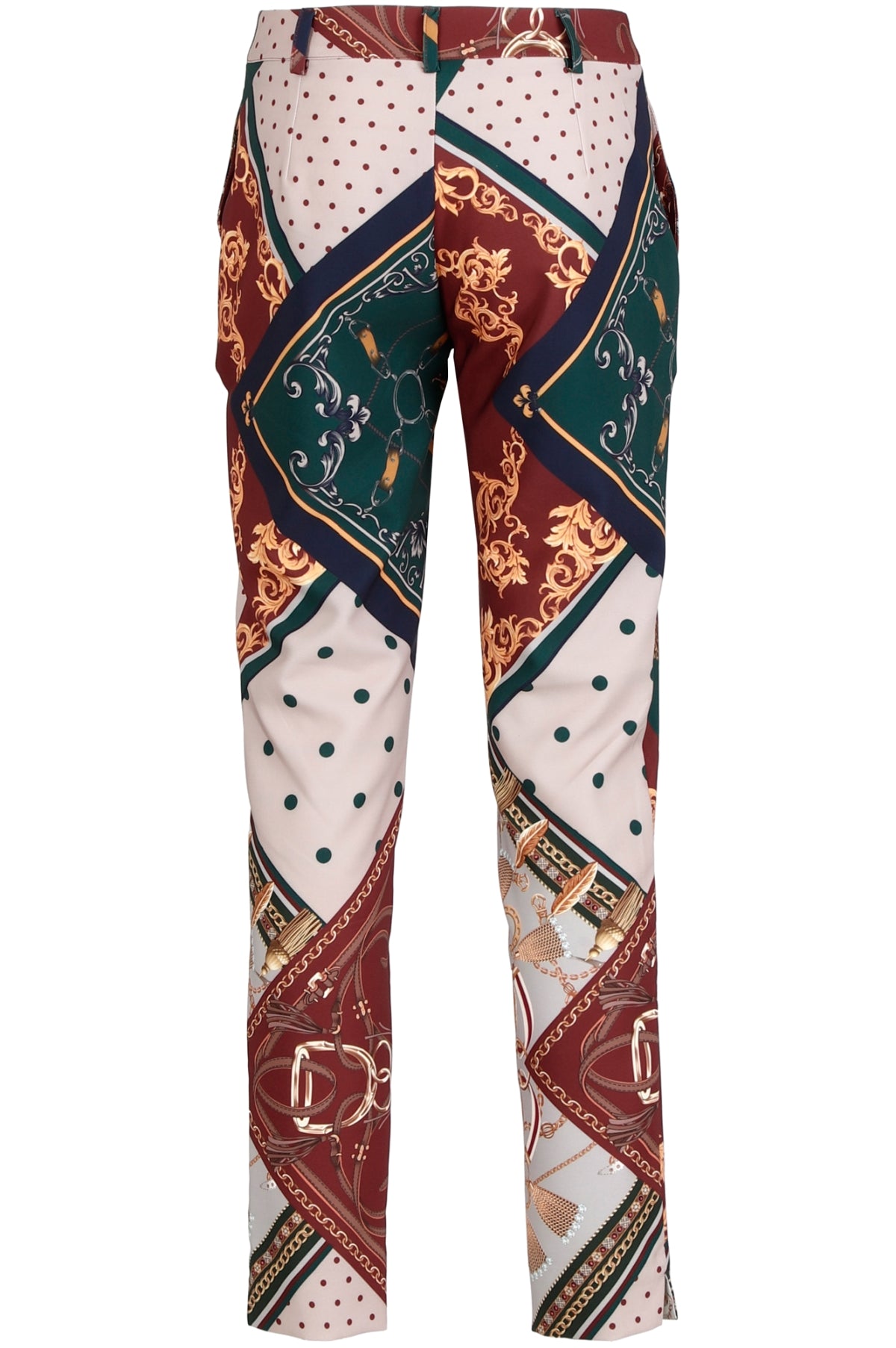 CAFèNOIR pantaloni donna fantasia C7JP0018 S024 MULTIFOULARD inverno 2021