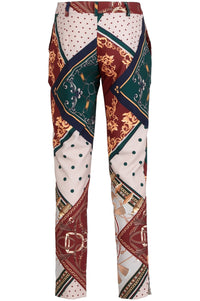 Thumbnail for CAFèNOIR pantaloni donna fantasia C7JP0018 S024 MULTIFOULARD inverno 2021
