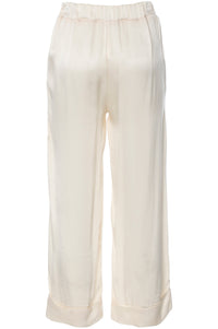 Thumbnail for CAFèNOIR pantaloni donna culotte cropped raso C7JP0046 W042 PANNA estate 2022