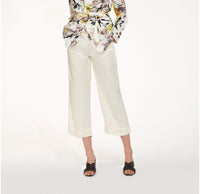 Thumbnail for CAFèNOIR pantaloni donna culotte cropped raso C7JP0046 W042 PANNA estate 2022