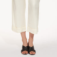 Thumbnail for CAFèNOIR pantaloni donna culotte cropped raso C7JP0046 W042 PANNA estate 2022
