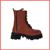 CAFèNOIR stivali anfibio donna tronchetti C1FC1315 M007 CUOIO inverno 2022