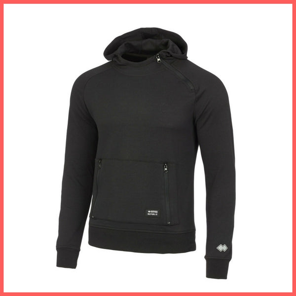 ERREA' REPUBLIC felpa uomo SPORT FUSION R16G0B0Z00120 colore NERO inverno 2017