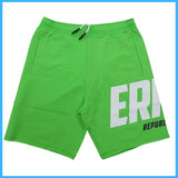 ERREA' REPUBLIC bermuda felpa uomo GRAPHIC R23P0JOZ61730 VERDE FLUO estate 2021