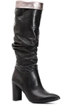 CAFèNOIR stivali donna nappa tacco alto HLF416 010 NERO inverno 2019