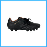 RYAL scarpe calcio artigianale tacchetti fissi made in italy LEADER FG TECH NERO